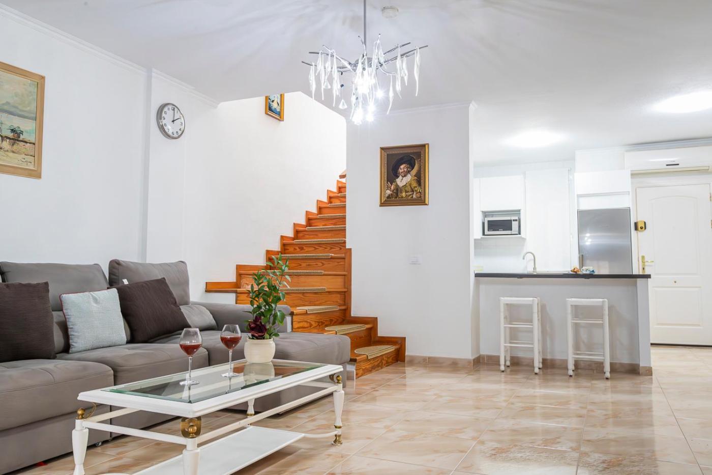 Cozy Townhouse With Ocean Views In Costa Adeje Apartment Bagian luar foto